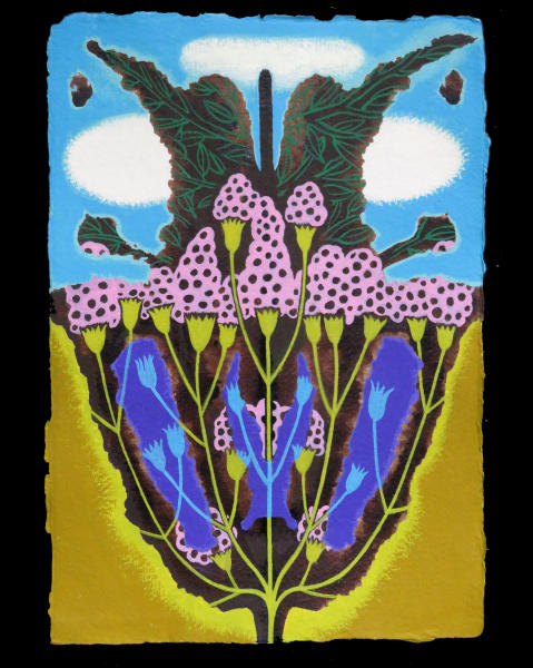 Who's Afraid of Nature
2023
acrylic on paper
11.5" x 8"