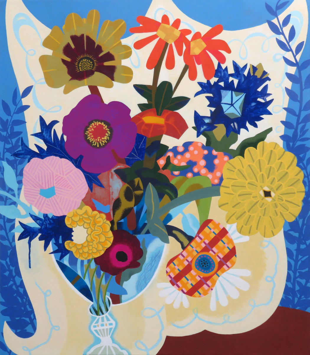 Guess Again, 2025
acrylic on canvas
32" x 28"