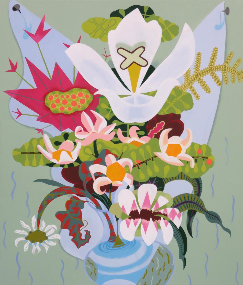 Let Go, 2025
acrylic on canvas
42" x 36"