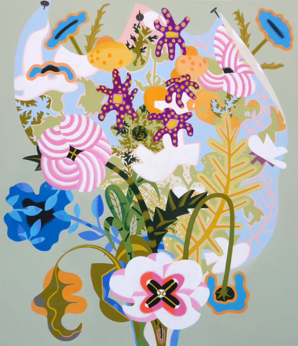 Yes, You, 2025
acrylic on linen
42" x 36"
