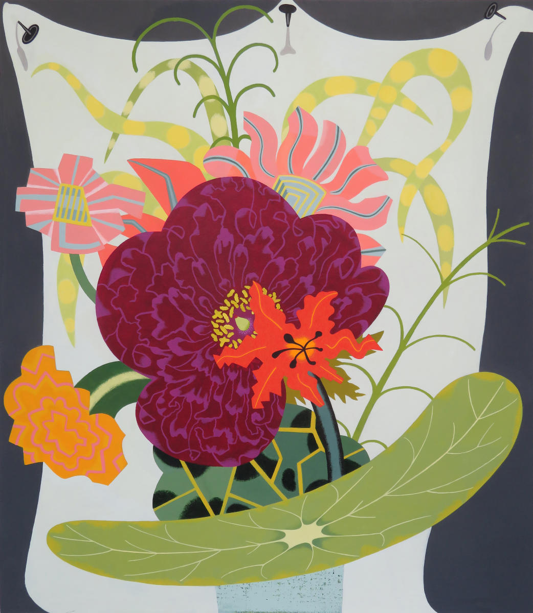 Big Fluff   2024
acrylic on linen   42" x 36"