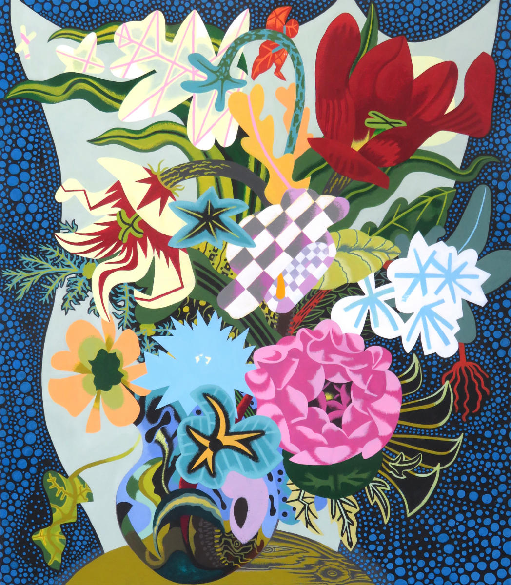 Going Dutch   2025
acrylic on canvas   32" x 26"