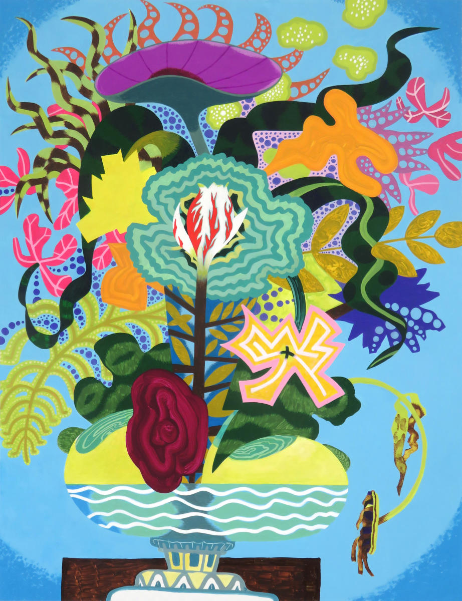 Romantic   2026
acrylic on Yupo   26" x 20"