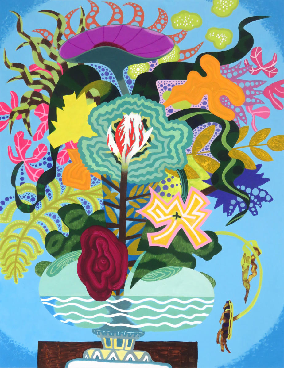Romantic   2026
acrylic on Yupo   26" x 20"