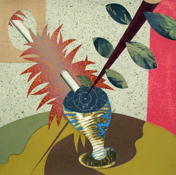 Swimmy
2010
mixed media on paper
18" x18"