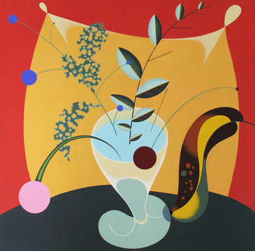 Like Life #17, 2011
acrylic on birch panel
18" x 18"