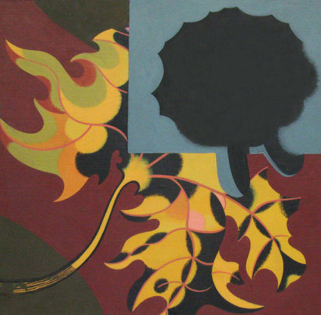 Betty Boop, 2013
acrylic and acrylic on canvas on panel
12" x 12"