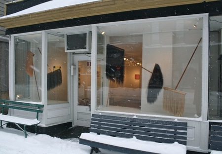Yes, It's Real, February and March 2014
Hair/broom installation
9.5' x 9.5' x 3'
Imogen Holloway Gallery Saugerties, NY