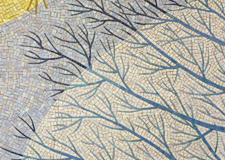 Winter Larches detail