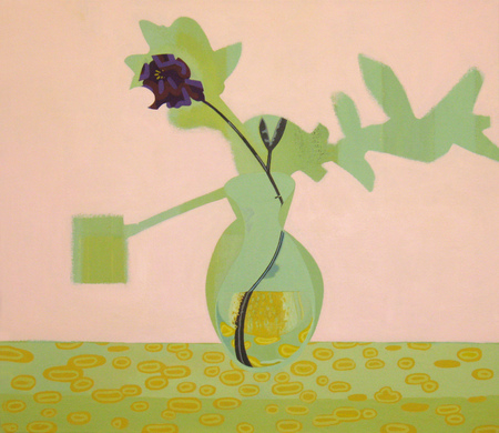 Late to the Table, 2015
acrylic on linen
26" x 30"