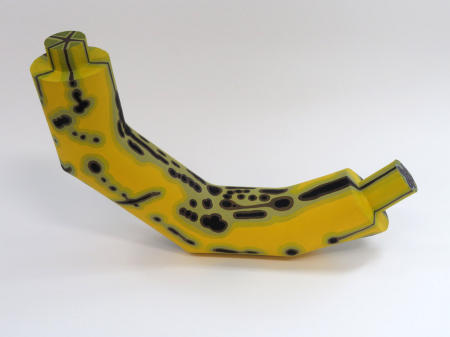 Because It Has a Peel #6, 2018
mixed media
10" x 4.5" x 14"
