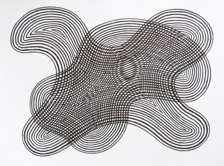 Blossom 3, 2019
ink on paper
22" x 30"