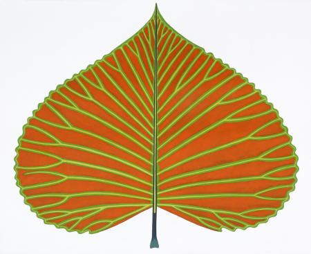 Aspen Leaf, 2023
acrylic on paper
22" x 28"