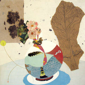 Like Life #1
2009
mixed media on paper
18" x 18"